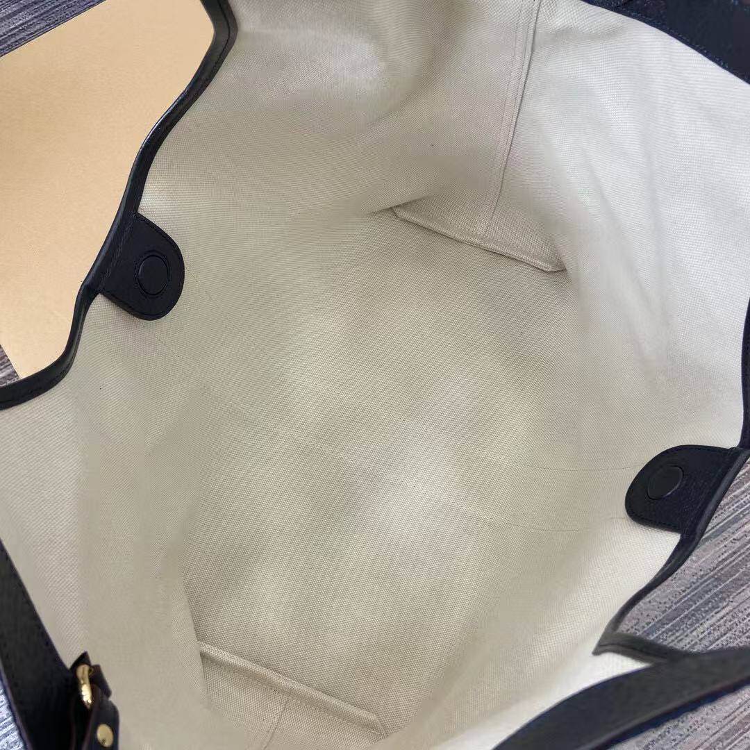 Gv*c*giglio large tote bag gg canvas-50*47*14cm