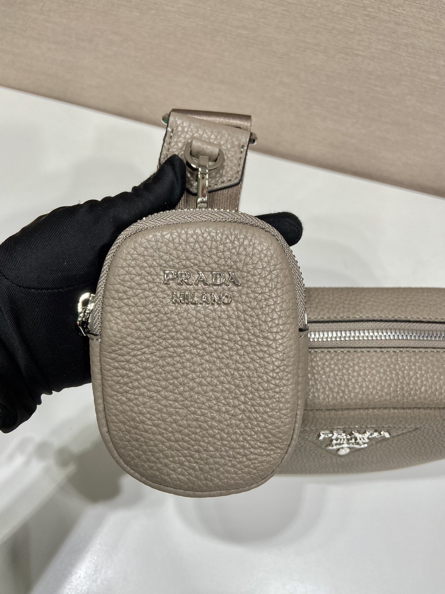 Pra*a 1bh182 crossbody bag -22*14.5*8cm