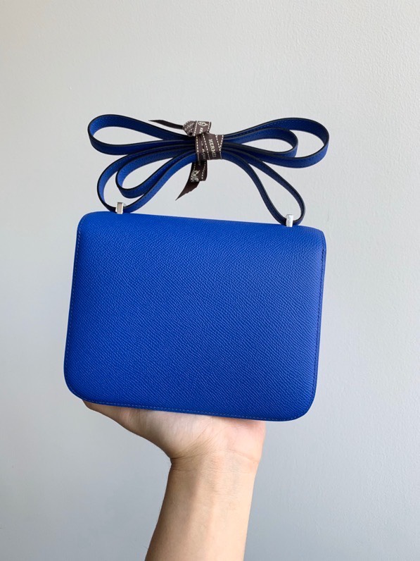 H**mes constance epsom leather-19cm