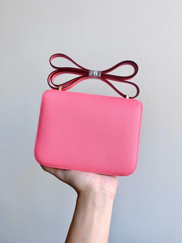 H**mes constance epsom leather-19cm