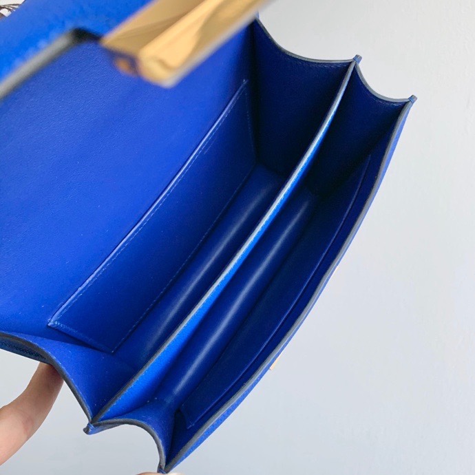 H**mes constance epsom leather-19cm