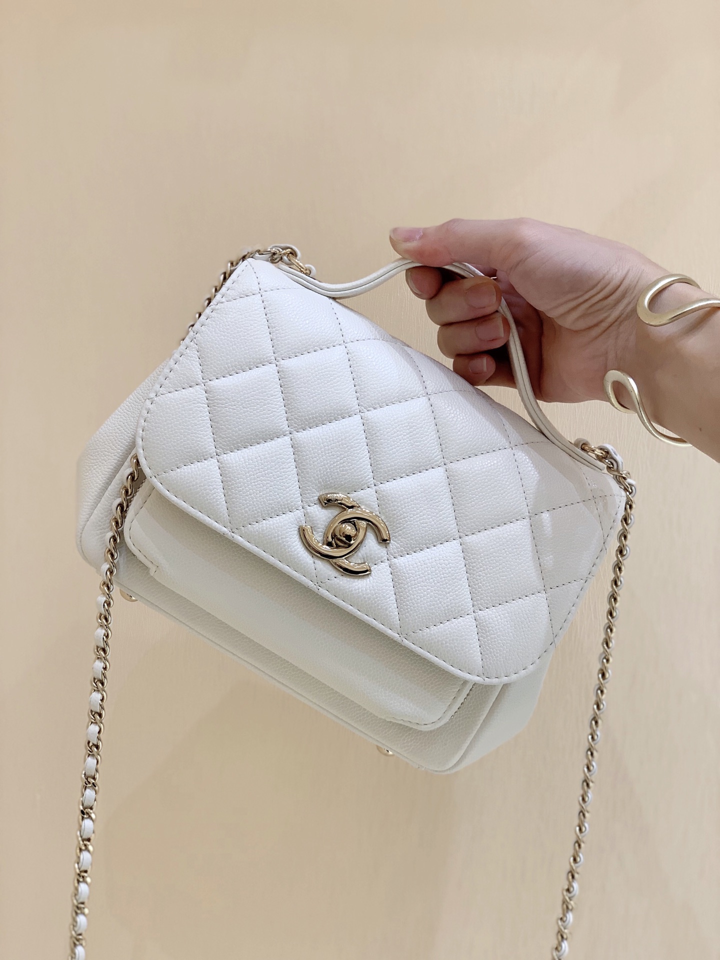 Ch@nel Flap Bag-25x21x7CM