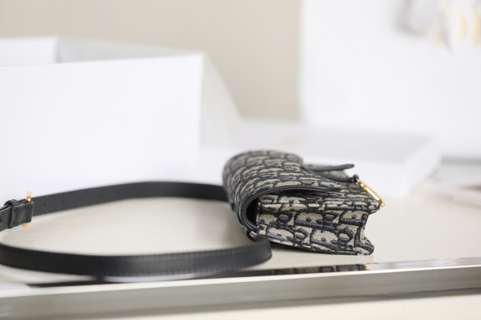 D*or oblique belt bag-17 *10.5*3.5cm