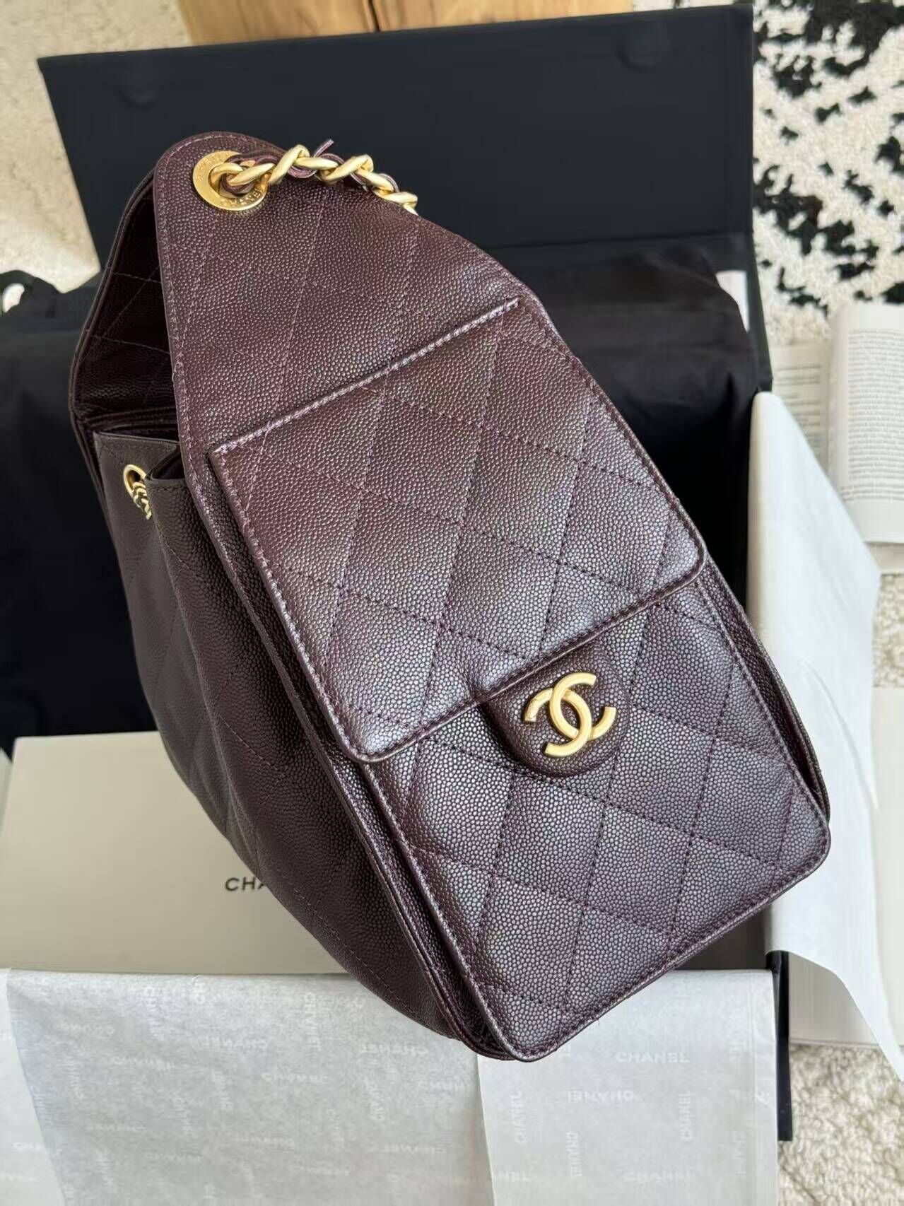 Ch@nel Bag--30*26*14CM