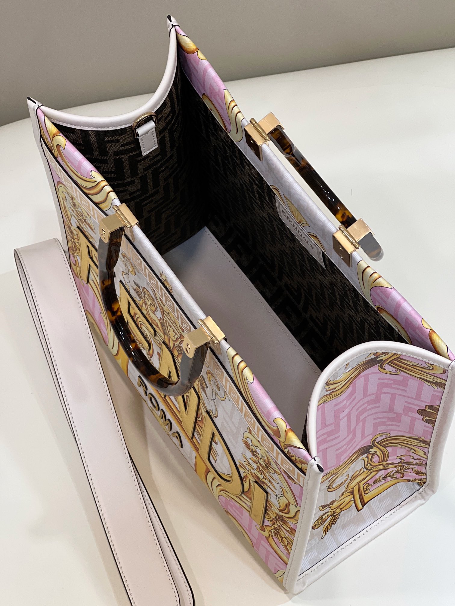 F**di & versace tote-36*17*31cm