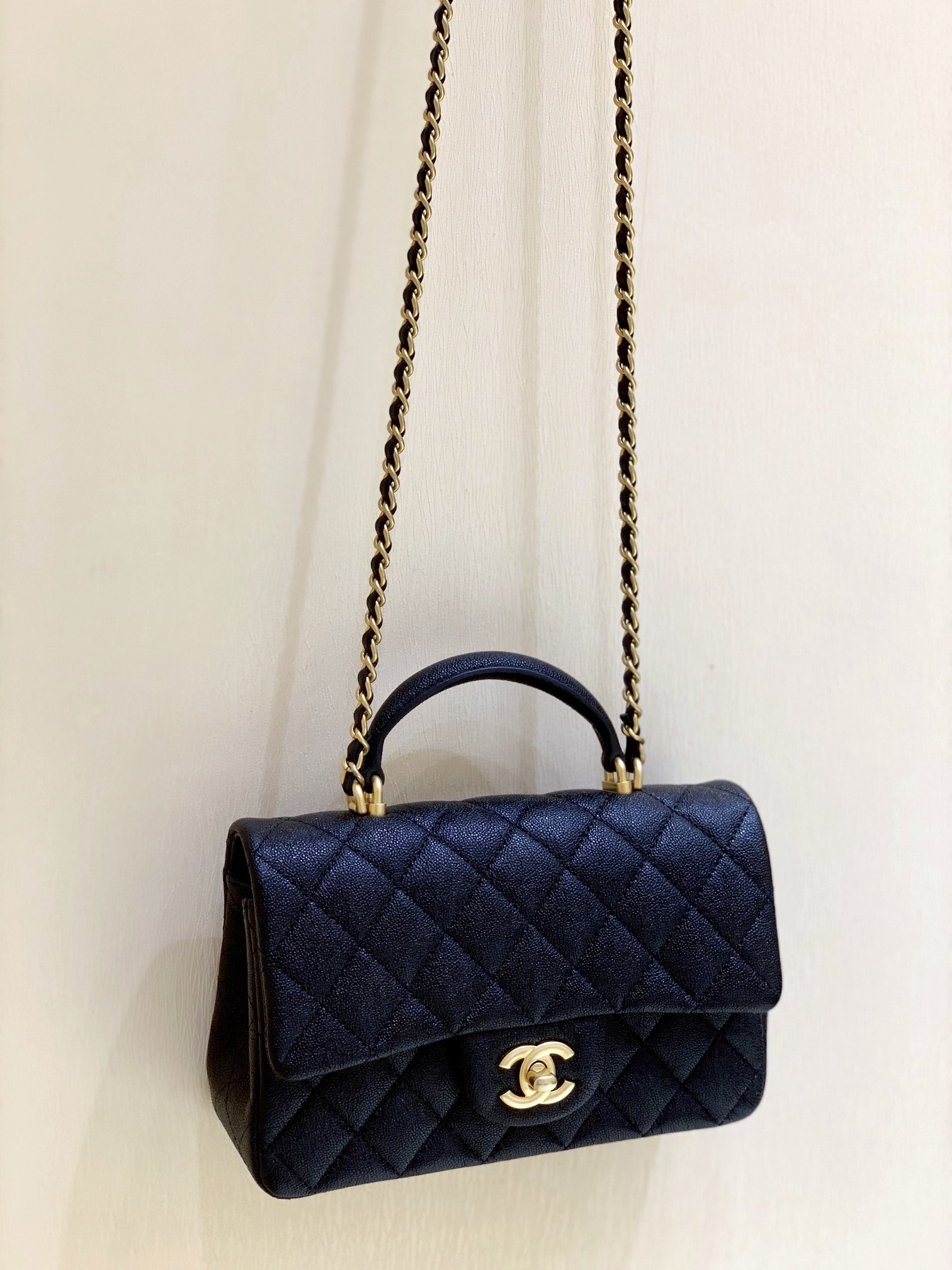 Ch@nel Flap Bag-20*13*9CM