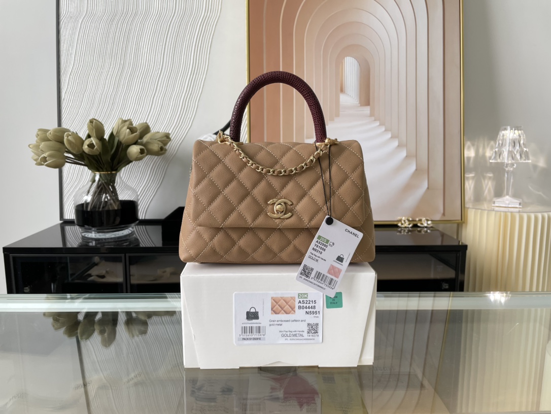 Ch@nel Coco Handlebag-23CM