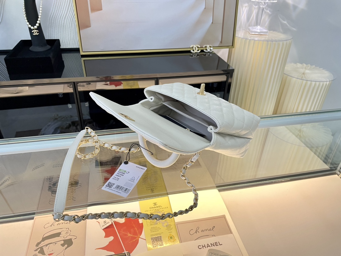 Ch@nel Coco Handlebag-23CM