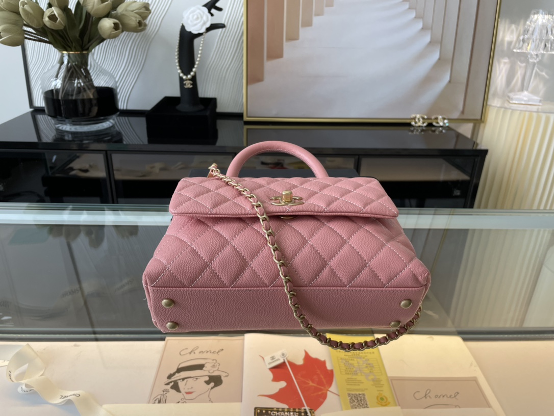 Ch@nel Coco Handlebag-23CM