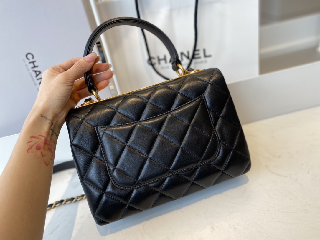 Ch@nel Trendy CC-Ancient Gold-25*17*12CM