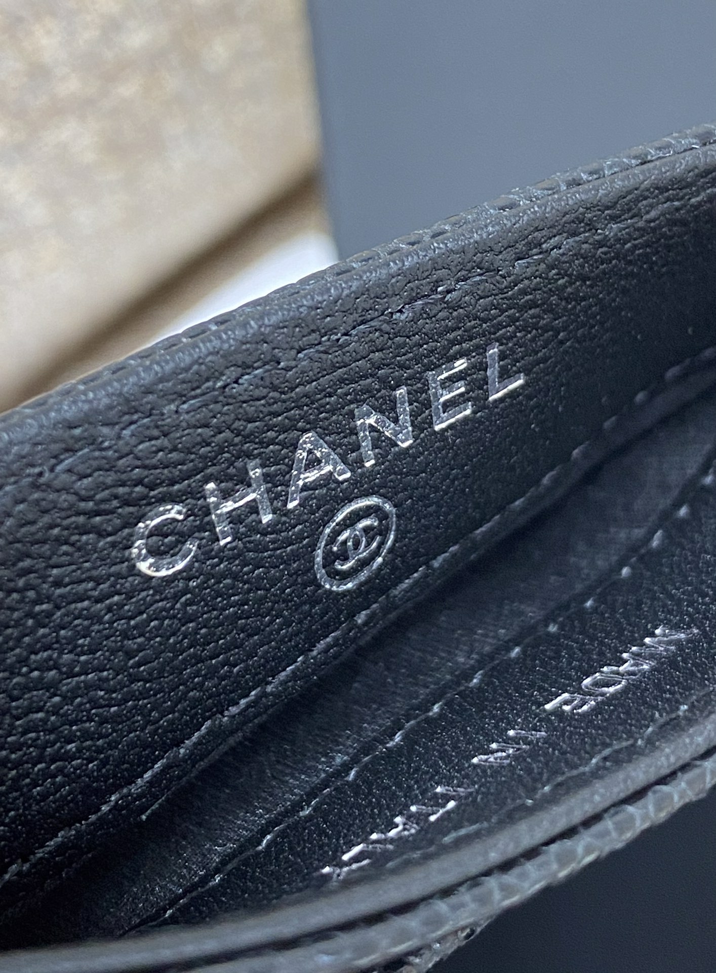 Ch@nel Card Holder-7.5*11.2*0.5CM