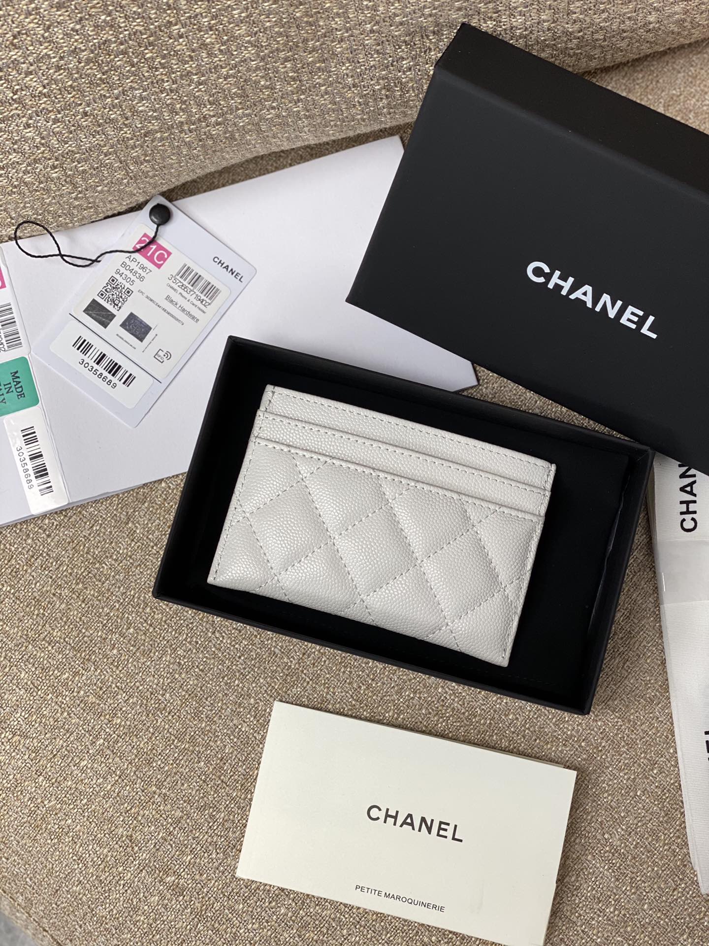 Ch@nel Card Holder-7.5*11.2*0.5CM