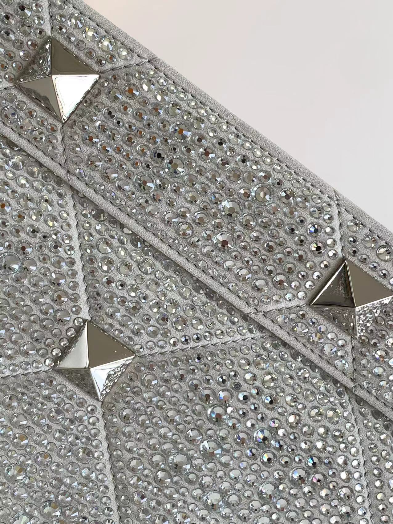 Valentino Roman Stud The Soulder BAG In Nappa With Chain-26x16x8CM