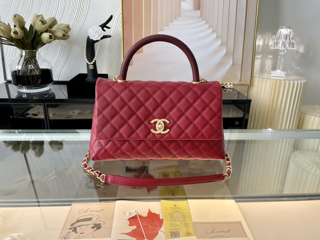 Ch@nel Coco Handlebag-28CM