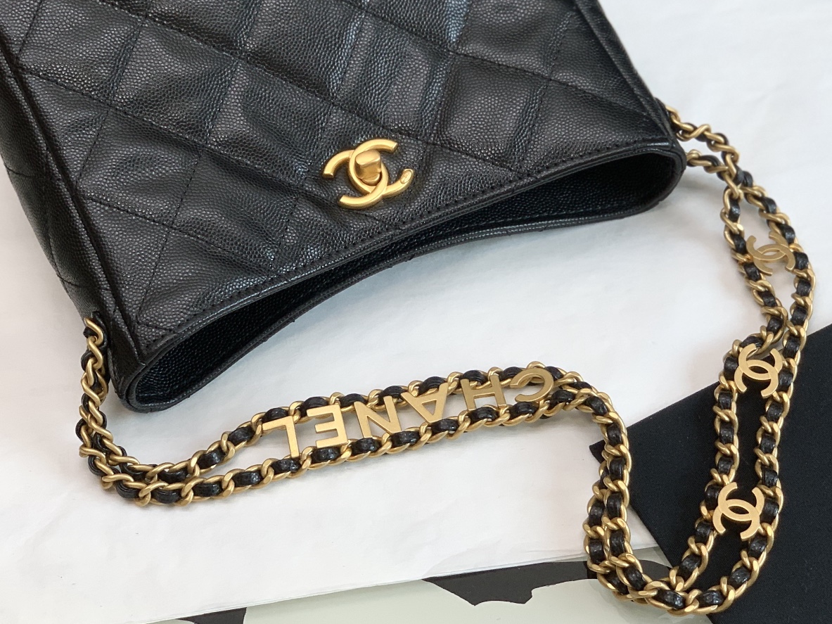 Ch@nel Hobo Bag-19x16x8CM