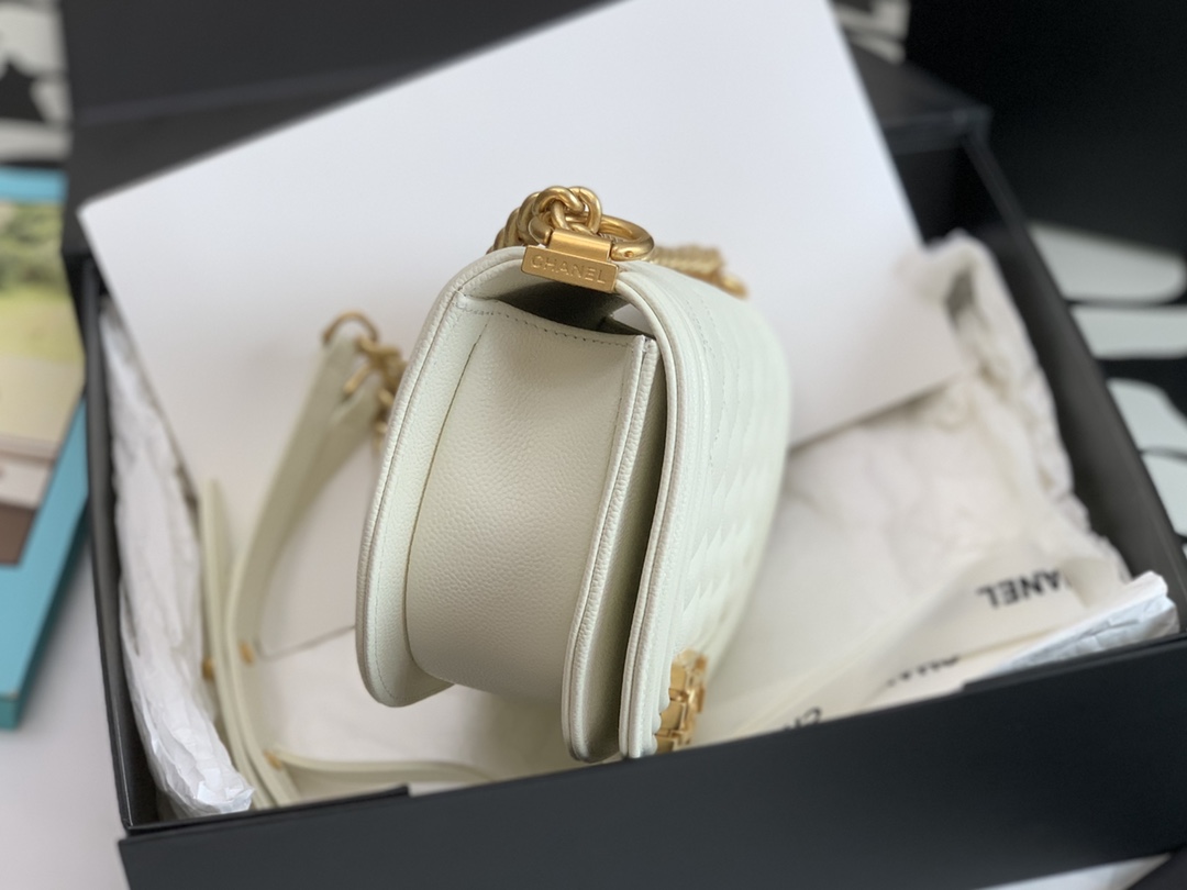 Ch@nel Boy Bag-18*12.5*6CM