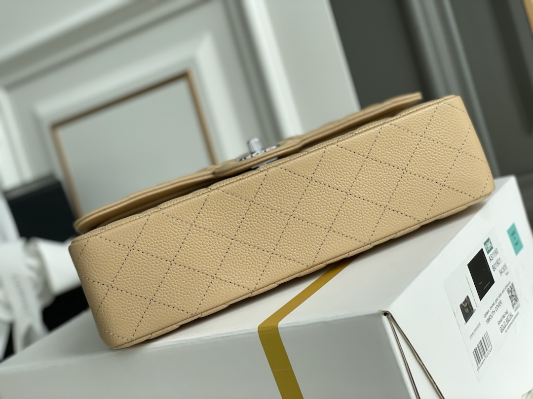 Ch@nel Flap Bag-Caviar Leather-25CM