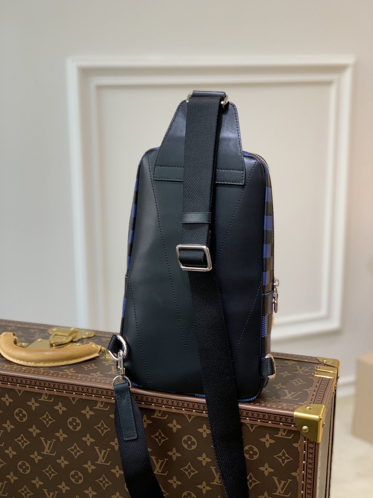 l0*is V*t0n damier graphite avenue bag-20 *31 x*10cm