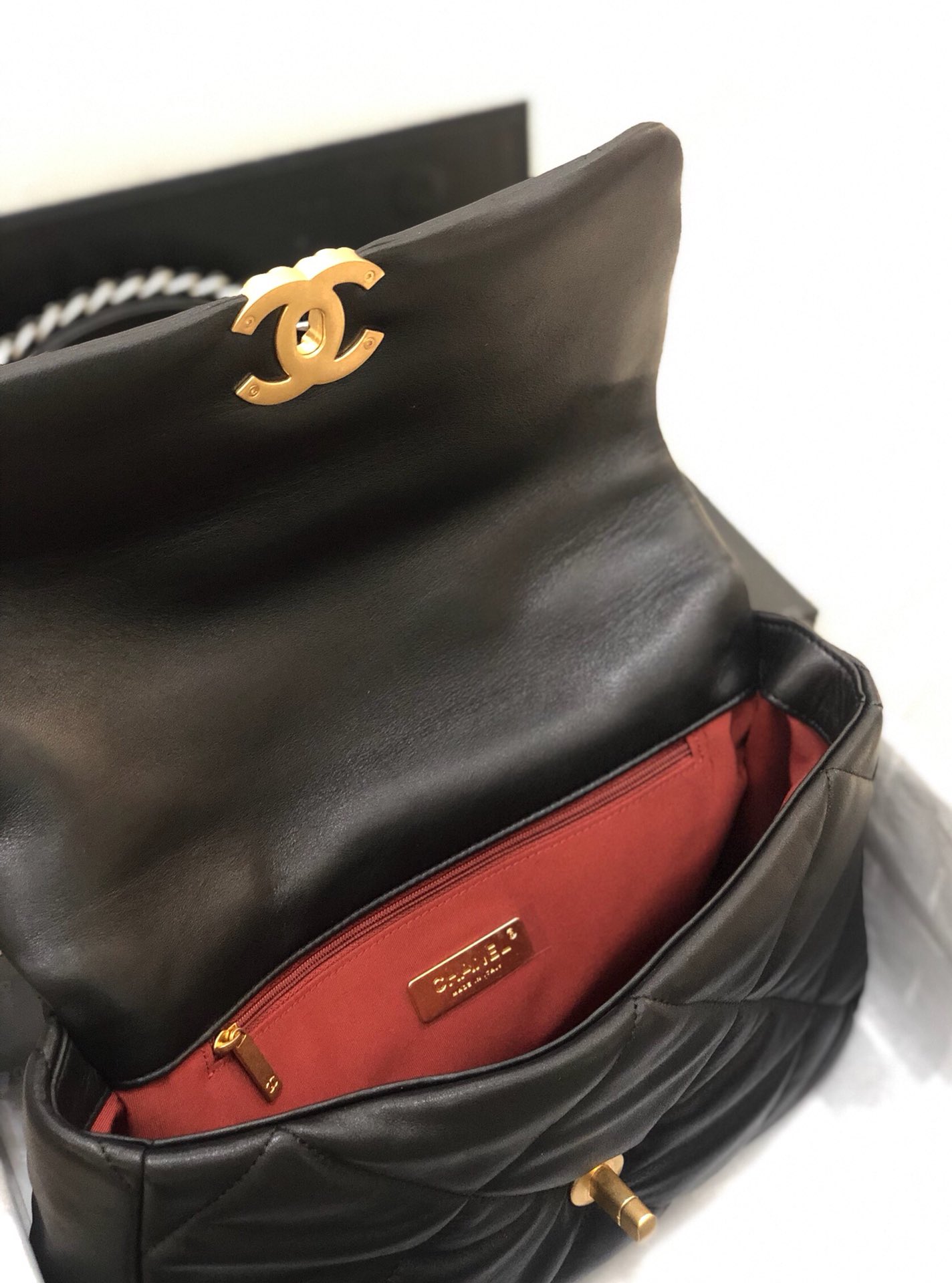 Ch@nel 19 Flap Bag-26&30&36CM