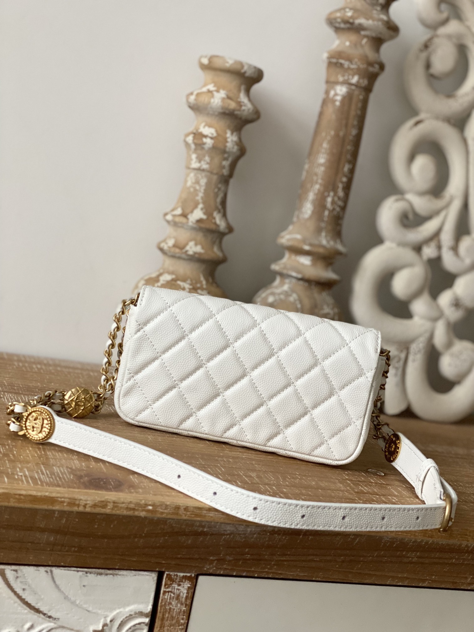 Ch@nel Waist Bag-9.5*17.2*5.4CM