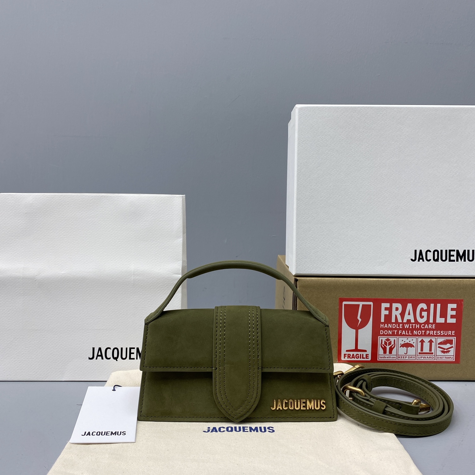 Jacquemus Small Bamnino Bag-18x6x7CM