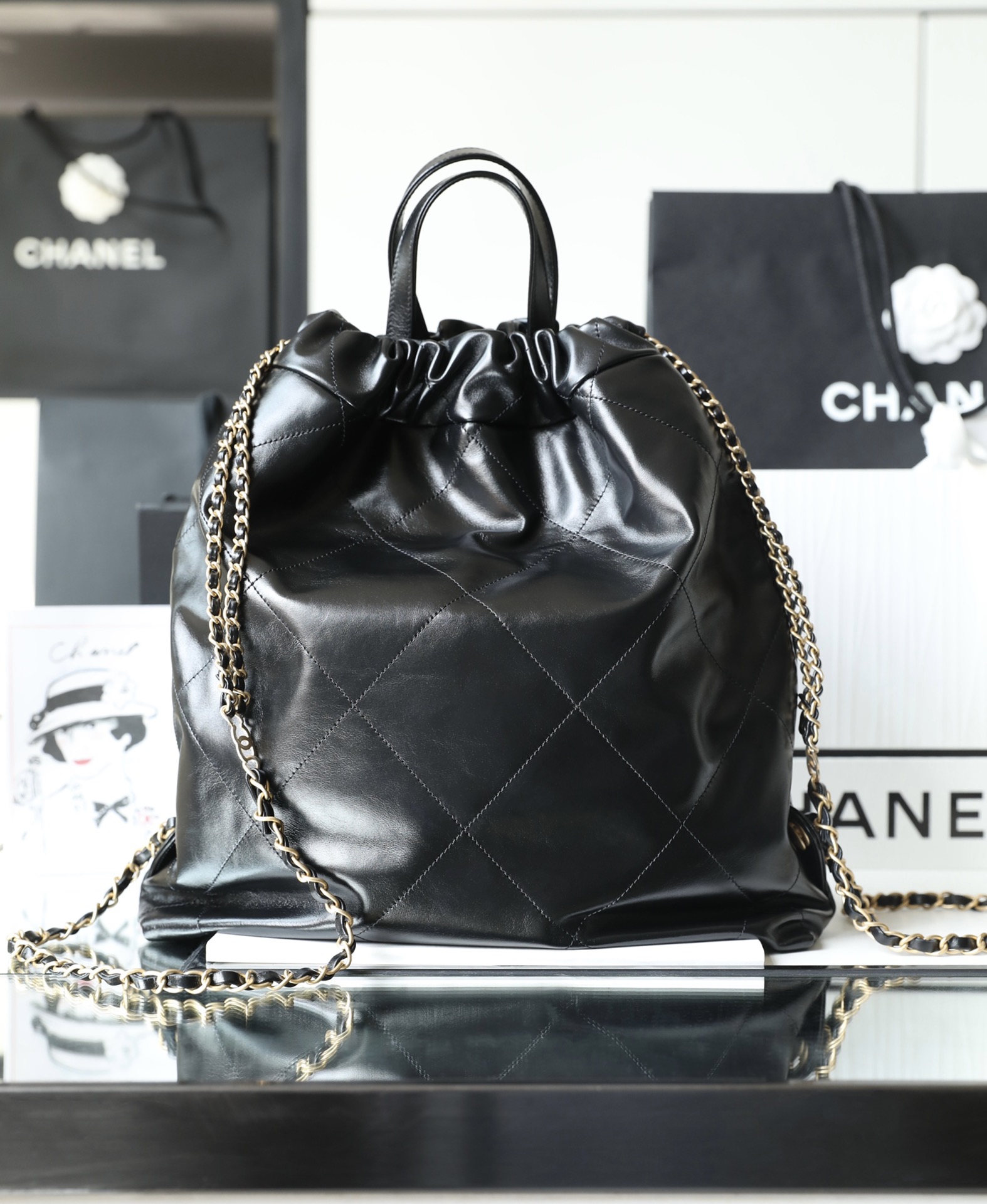 Ch@nel Bucket-51*40*9CM