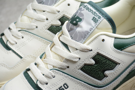 NEW BALANCE 550 AIME LEON DORE WHITE GREEN-BB550ALD