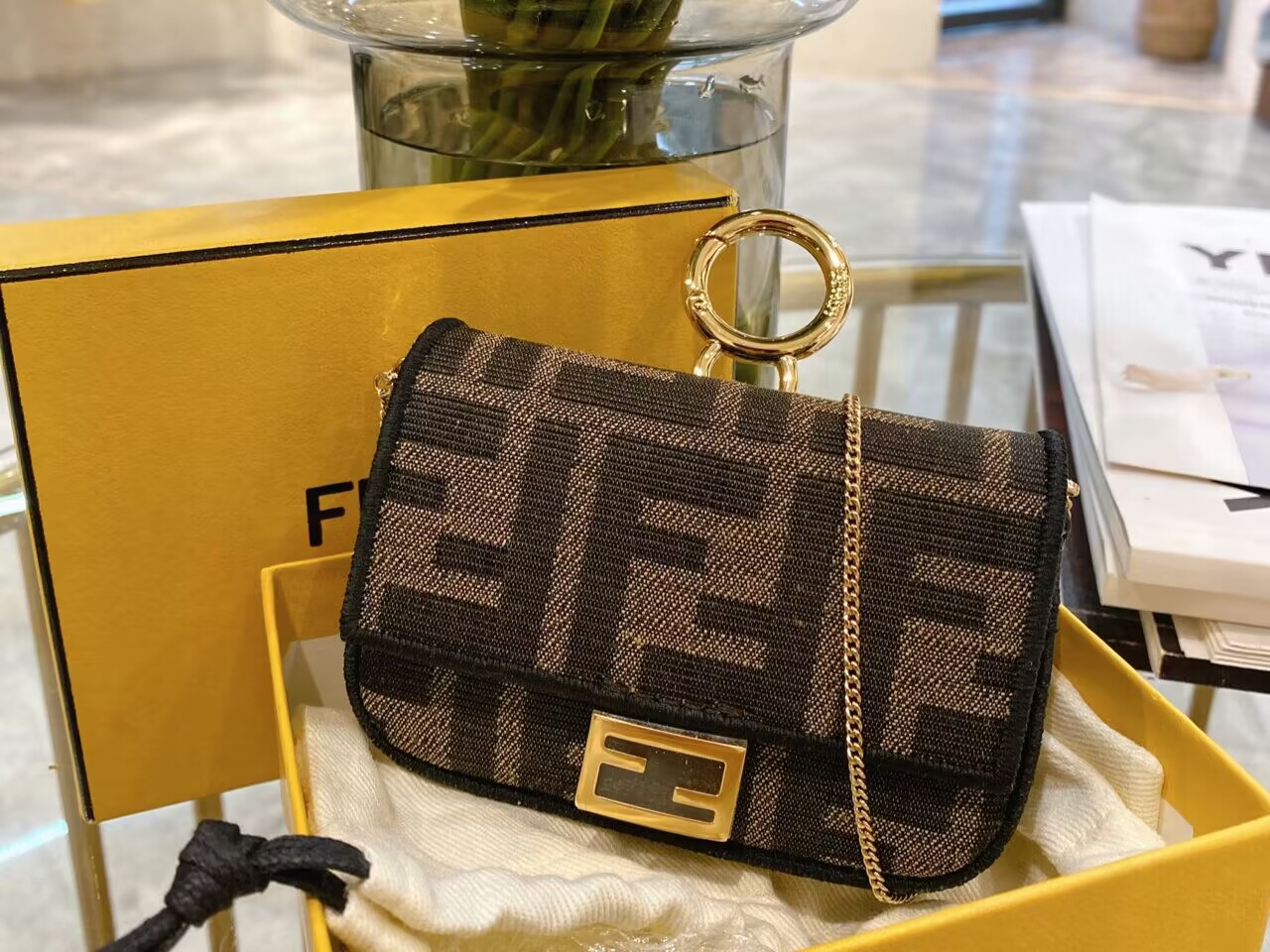 F**di baguette bag-11×6.5×2.5cm