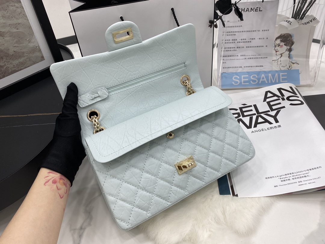 Ch@nel Reissue 2.55 Flap Bag -25CM