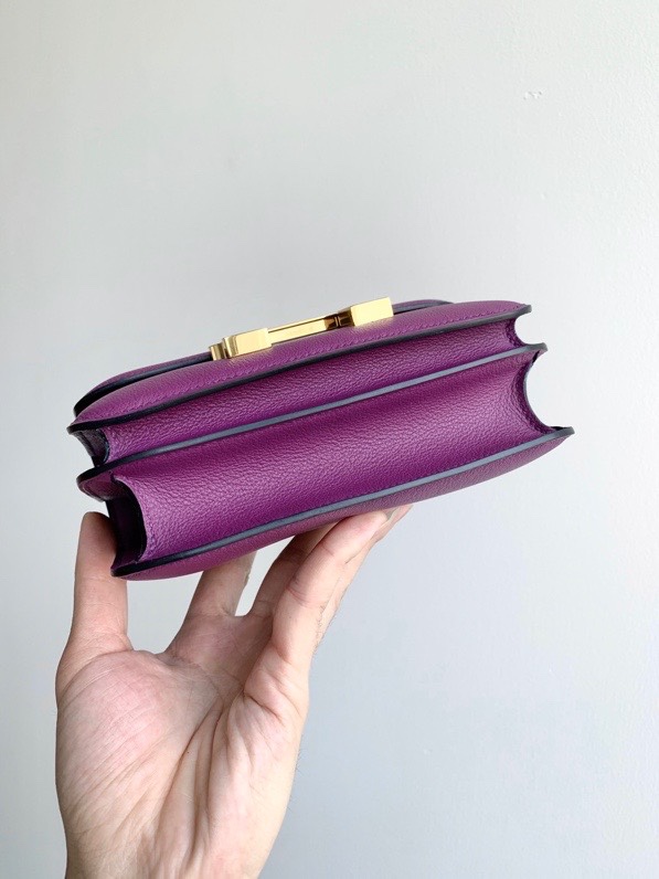 H**mes constance epsom leather-19cm