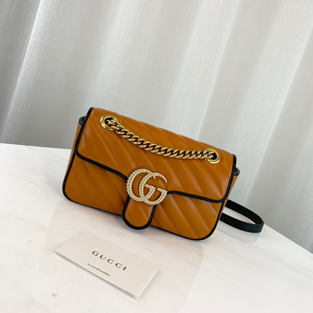 G*u*i marmont bag-14*23*6cm