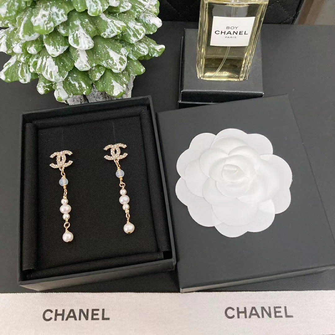 Ch@nel 2021ss Earring