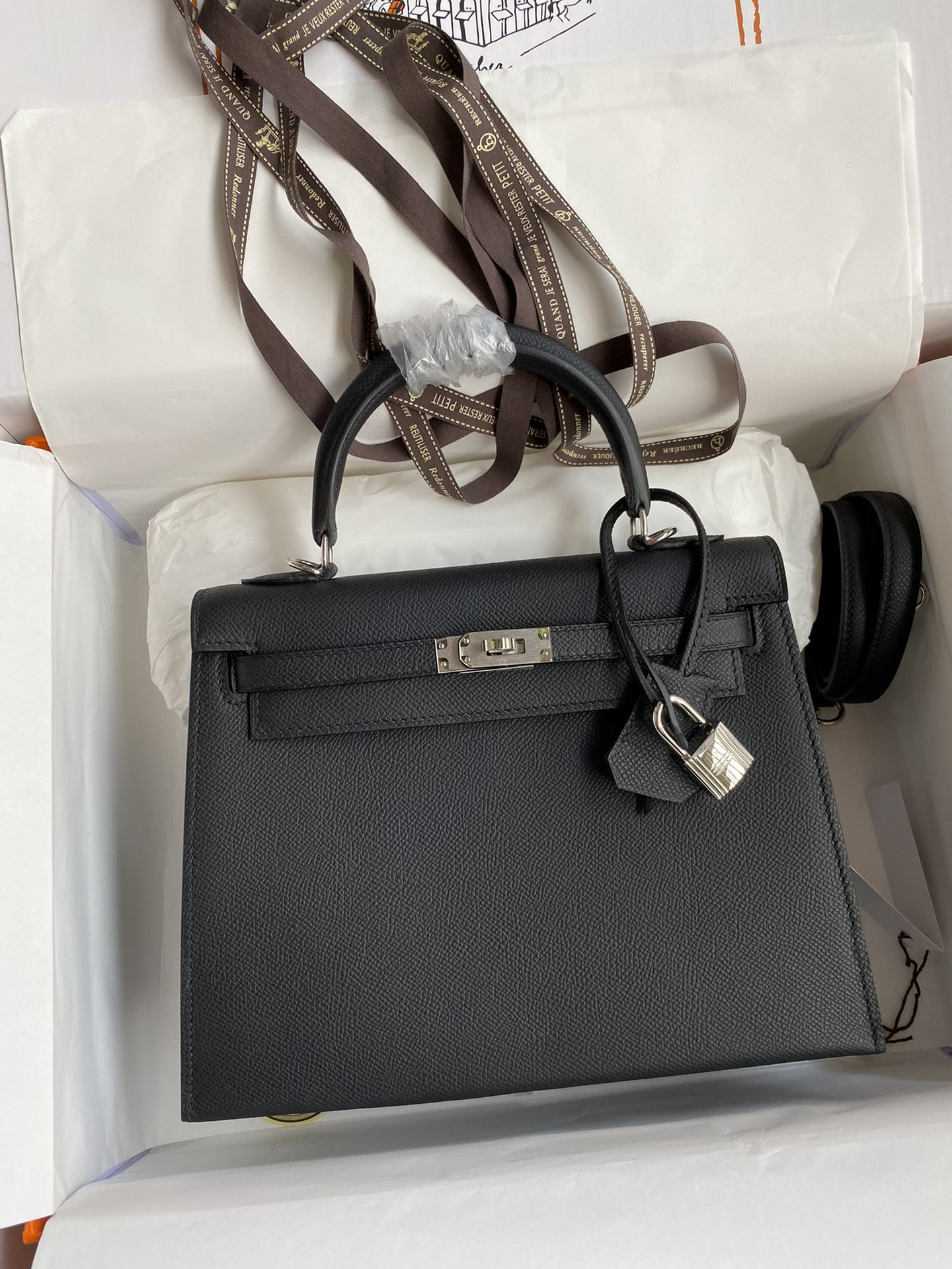 H**mes kelly-epsom leather-25cm