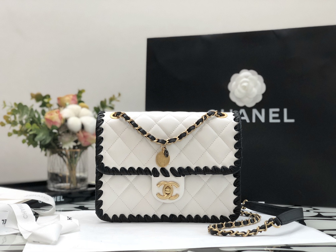 Ch@nel Flap Bag-22CM