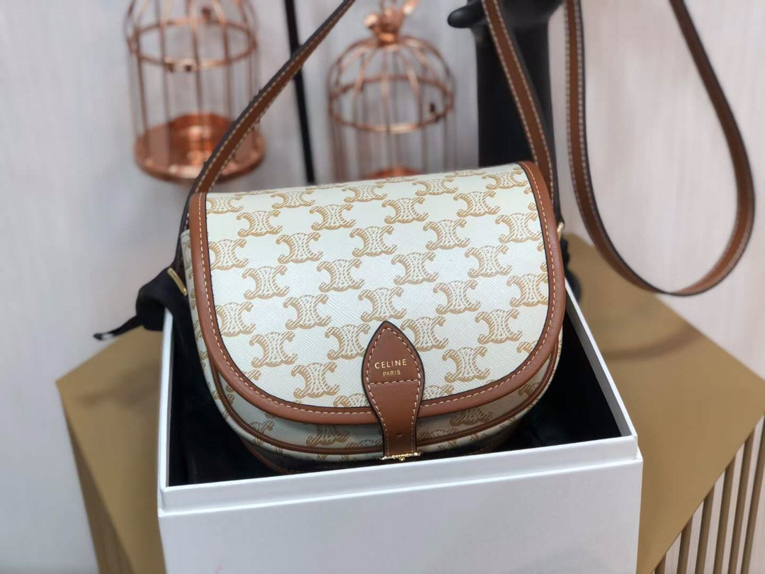 Celin Folco Triomphe Bag-18 X 17 X 6.CM