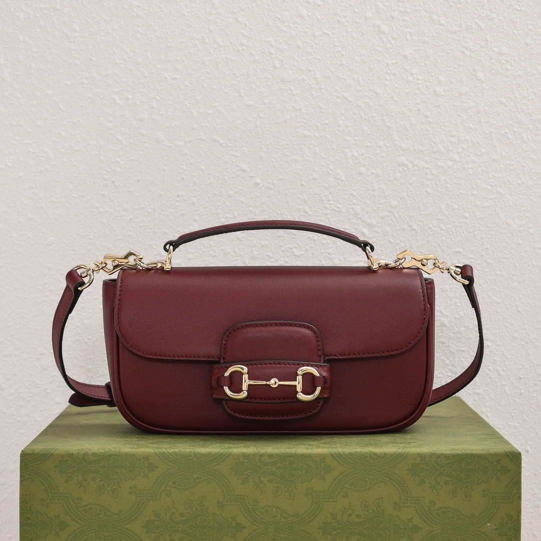 G*u*i horsebit 1955 bag-22.5*12.5*5.5cm