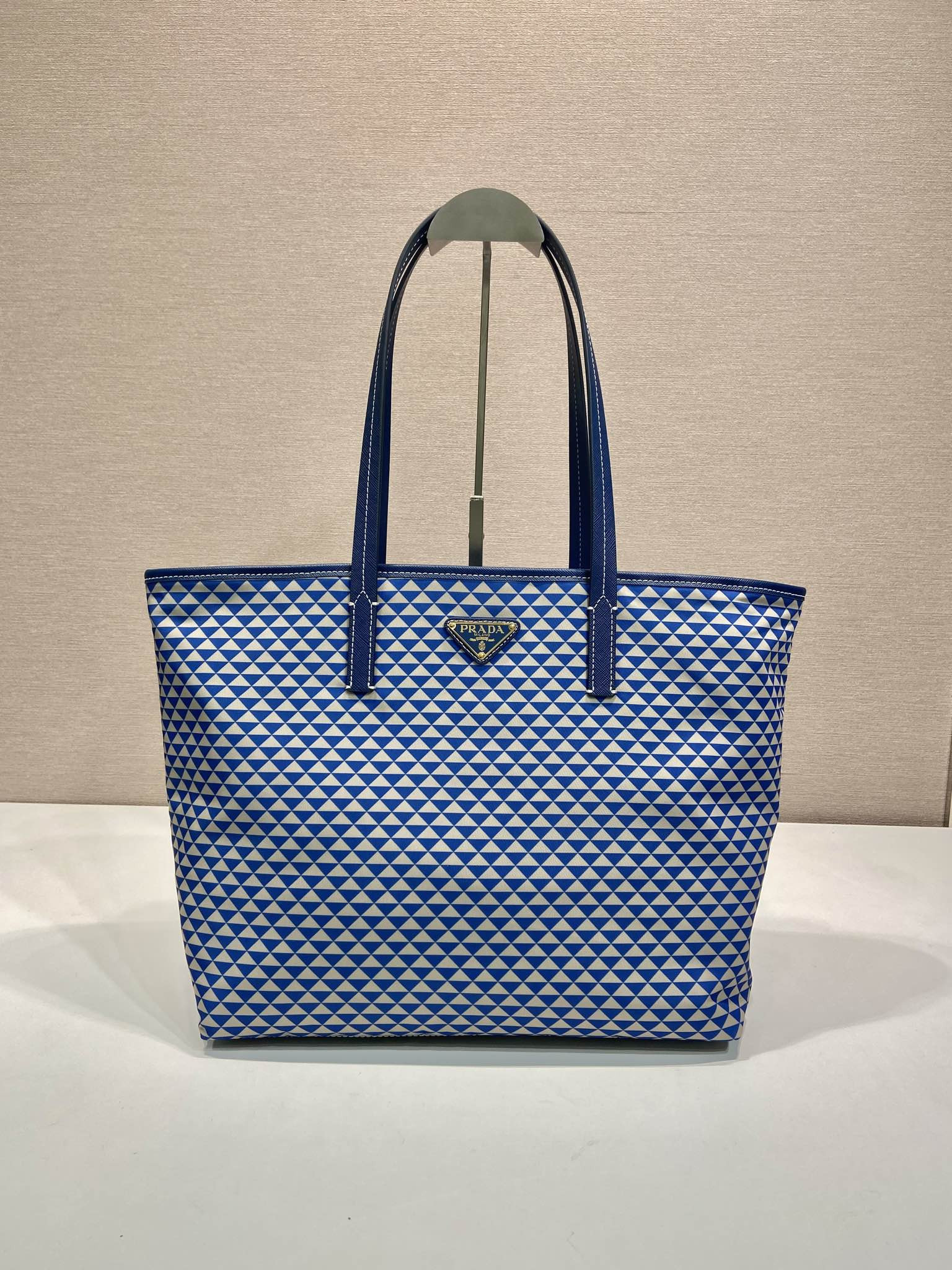 Pra*a tessuto triangulum tote-1bd552-33*29*14cm