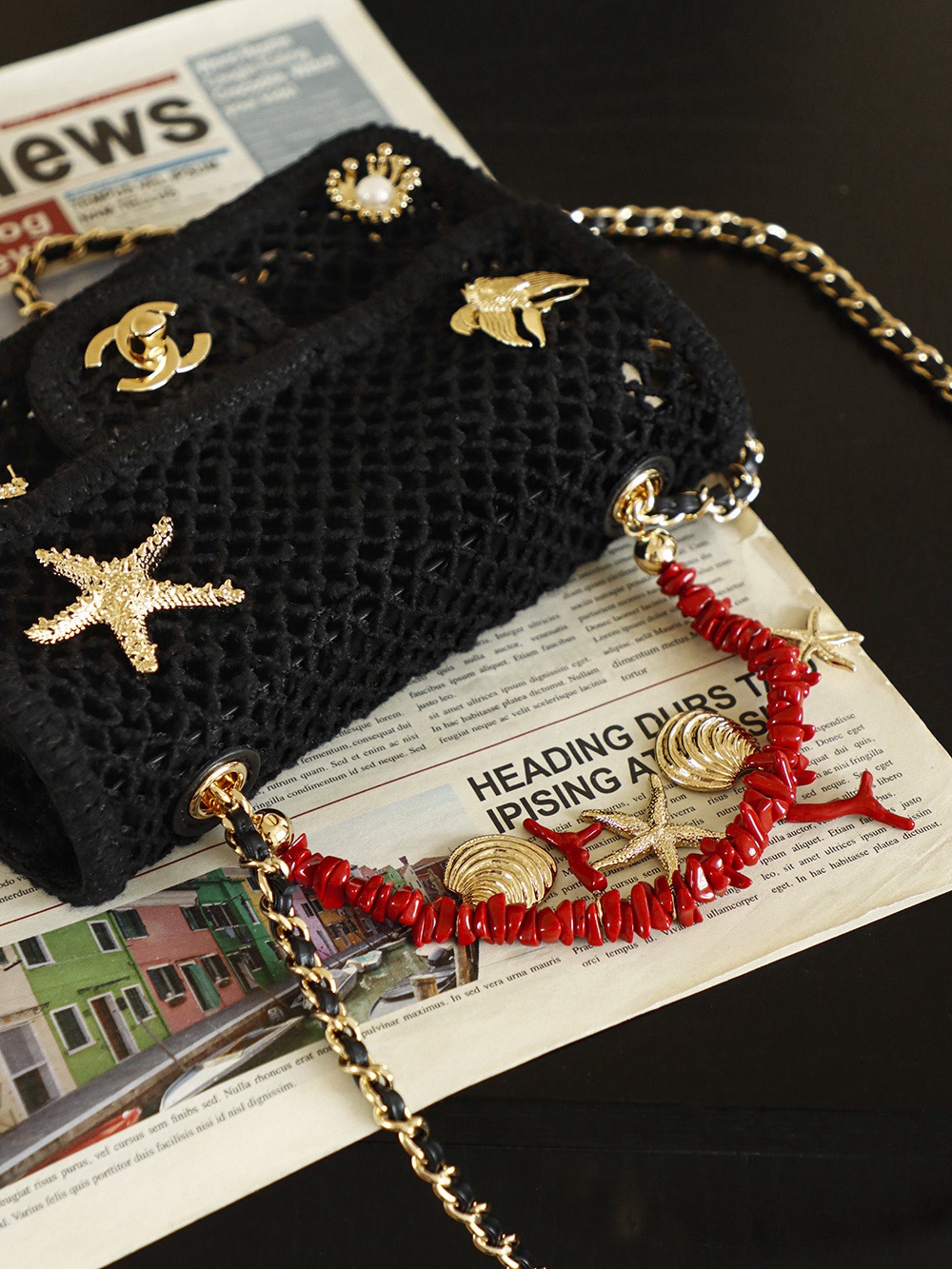 Ch@nel Coco Beach 2026 Bag-14*21*6CM