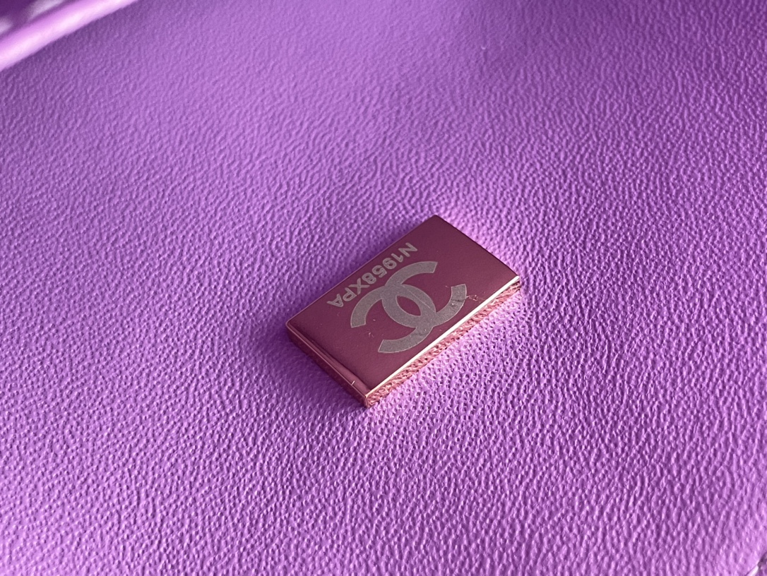 Ch@nel Flap Bag-Lambskin-25CM