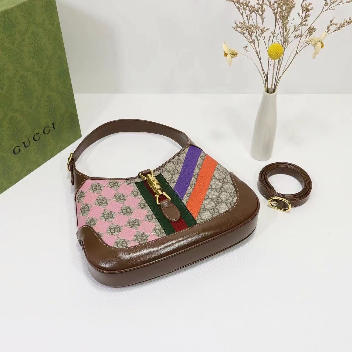 G*u*i jackie 1961 hobo bag-28*19*4.5cm