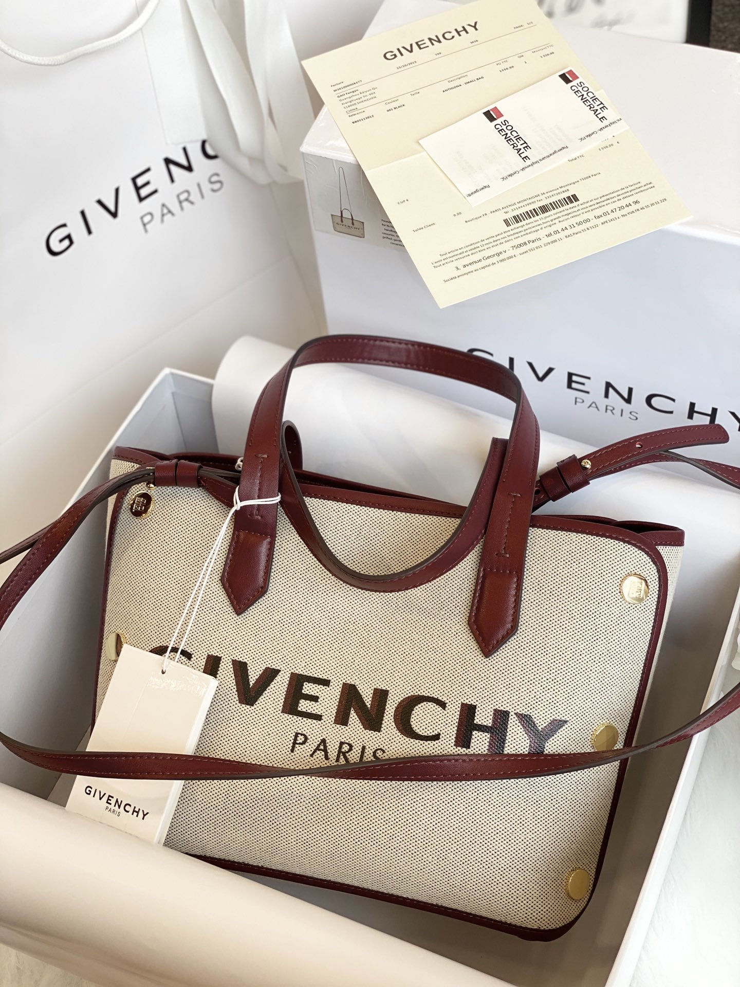 Givenchy Bond Tote-21*32*14CM