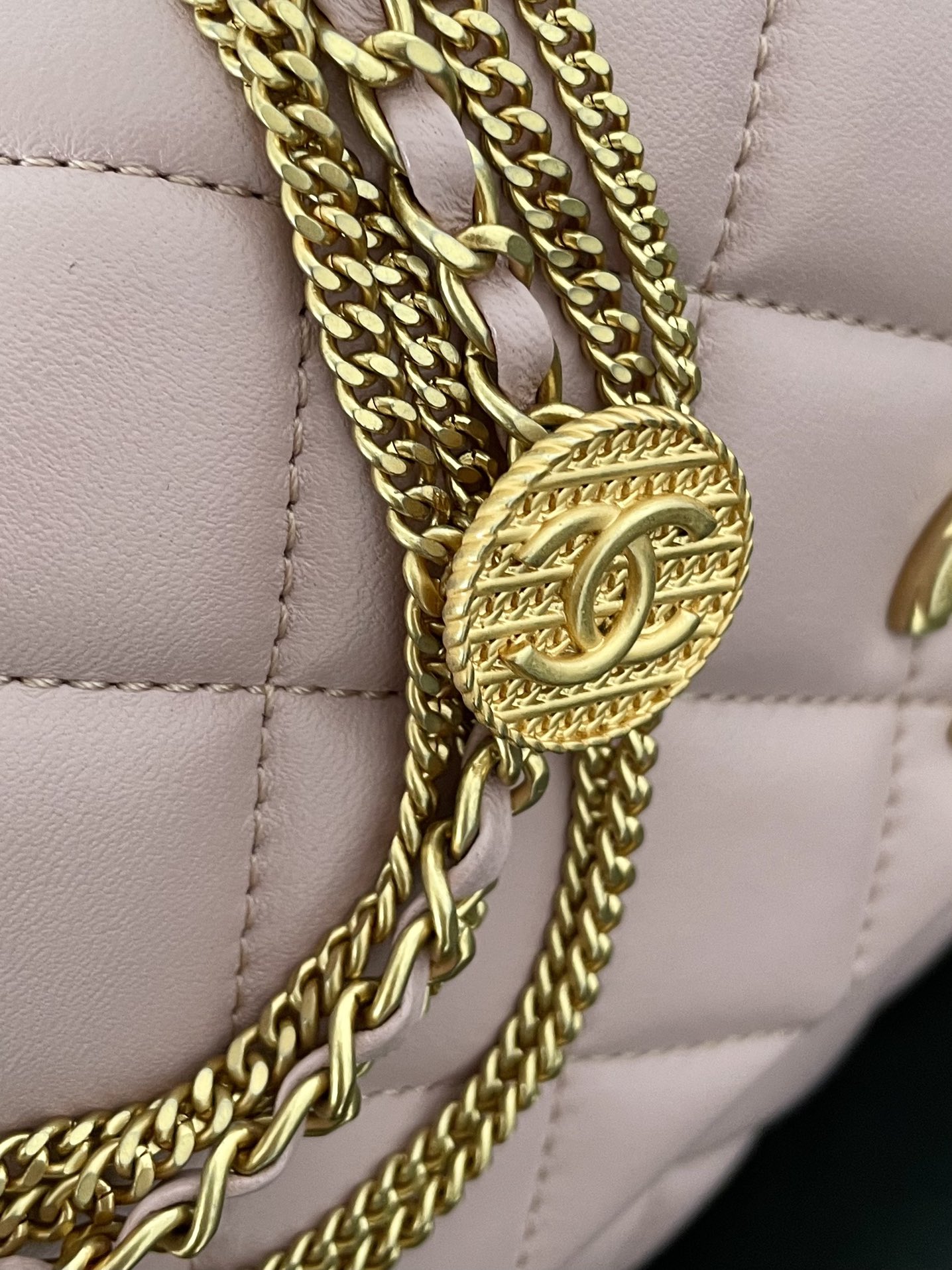 Ch@nel Flap Bag-21.5*14*10CM