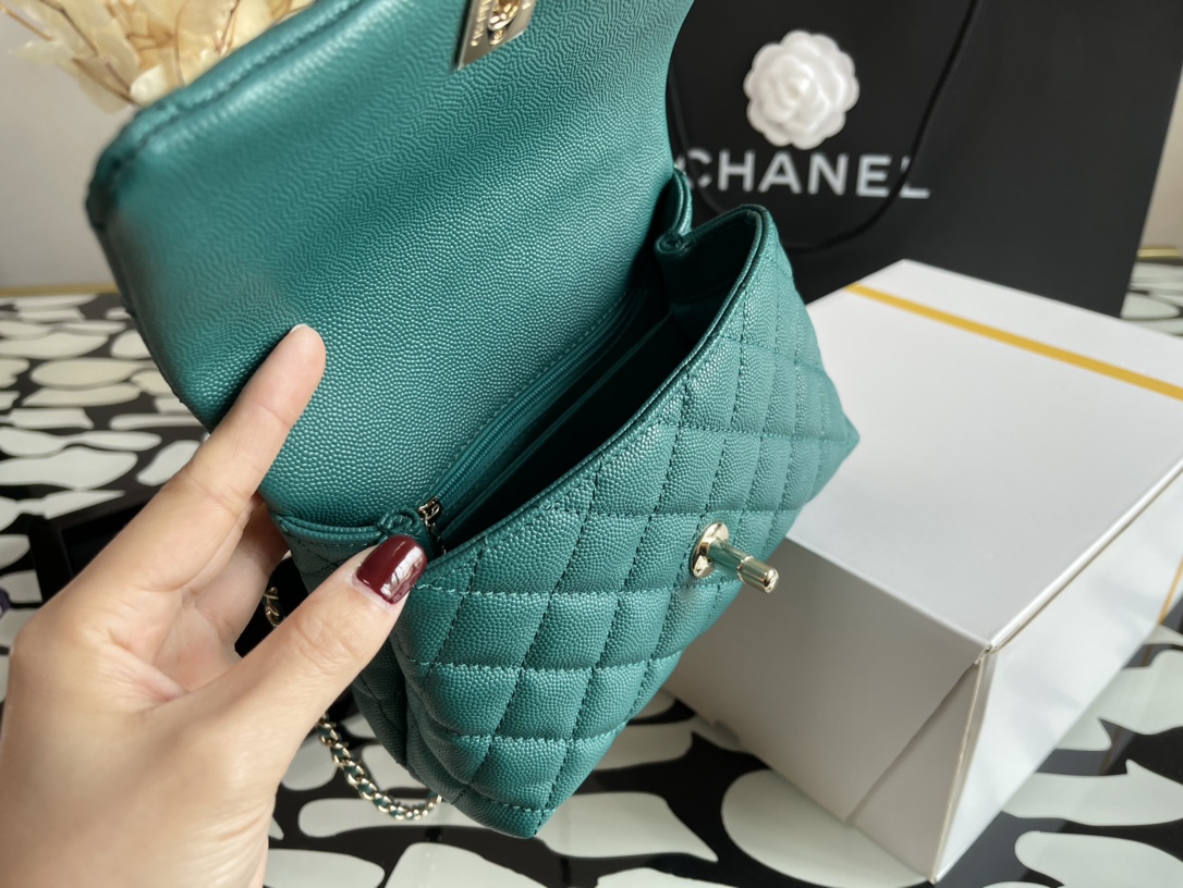 Ch@nel Coco Handlebag-13*19*9CM