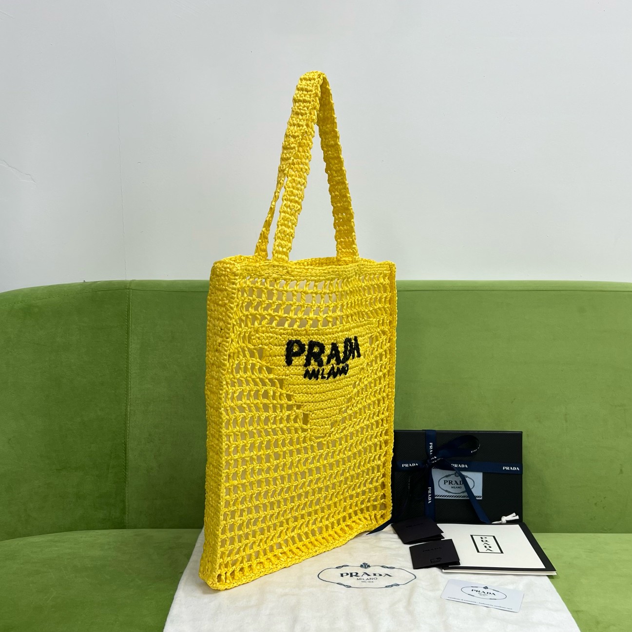Pra*a 1bg393 tote-36x3x38cm