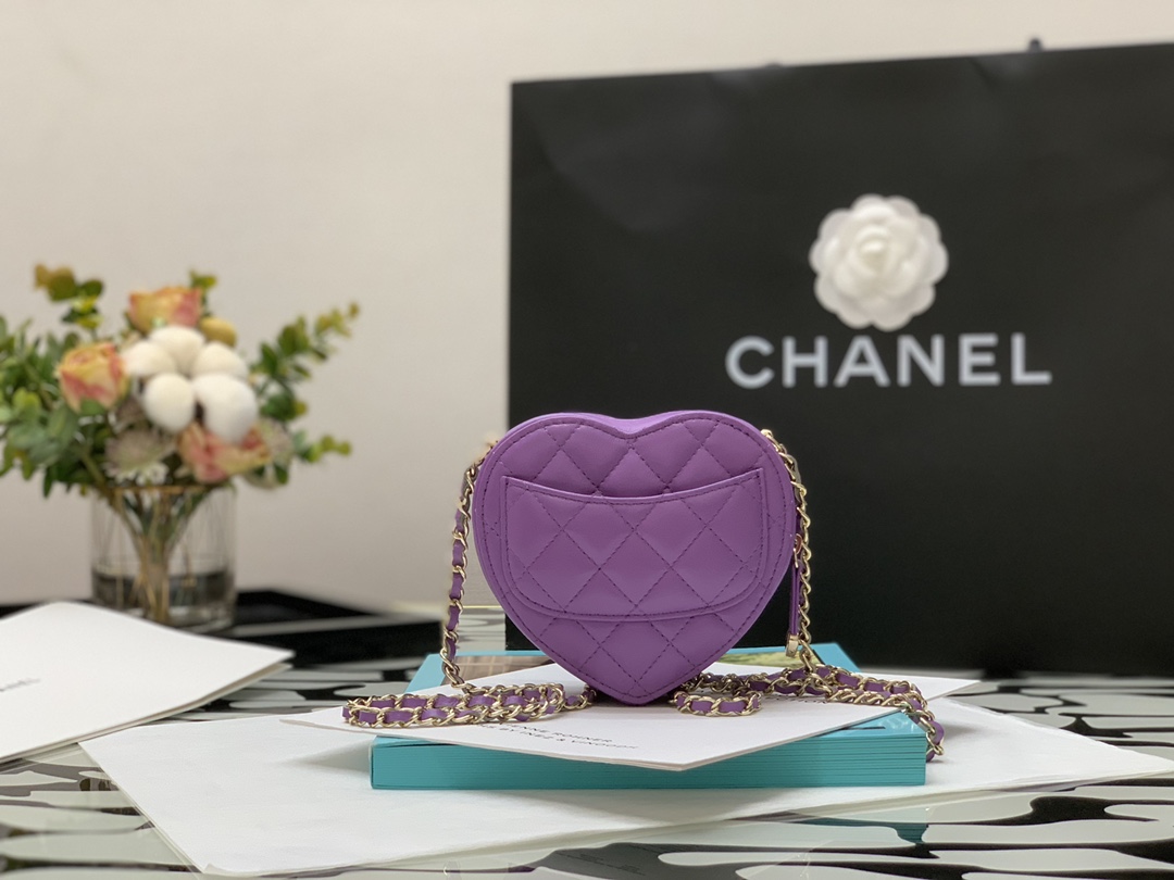 CHANLE Heart Bag-12*13*5CM