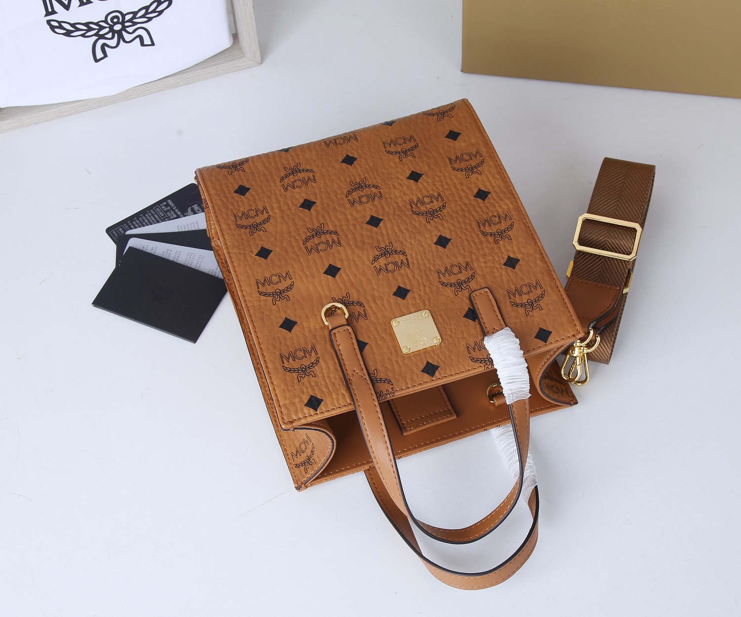 Mcm Mini Tote-19.5*22*8.5CM