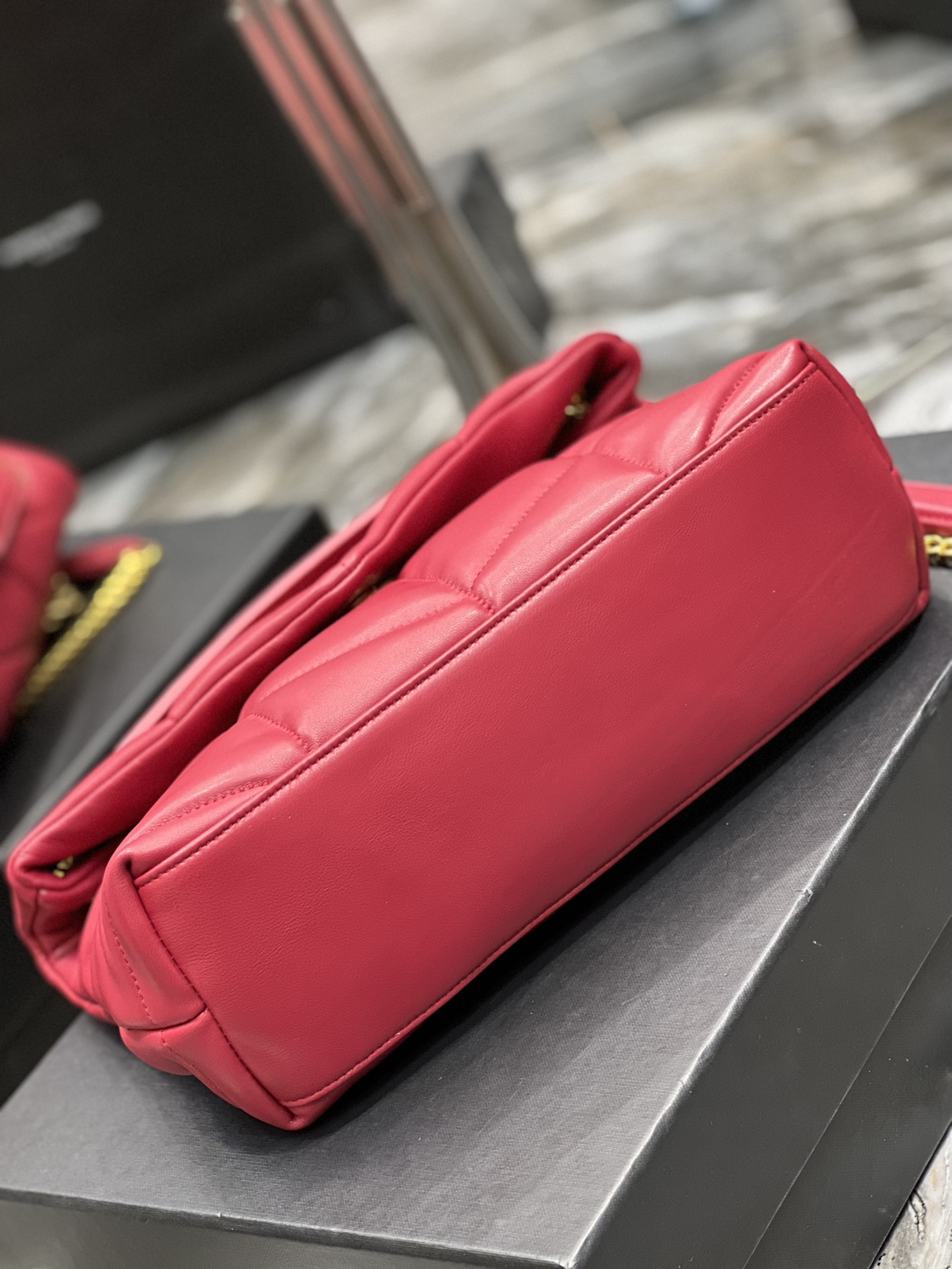 Y*L loulou puffer-lambskin leather