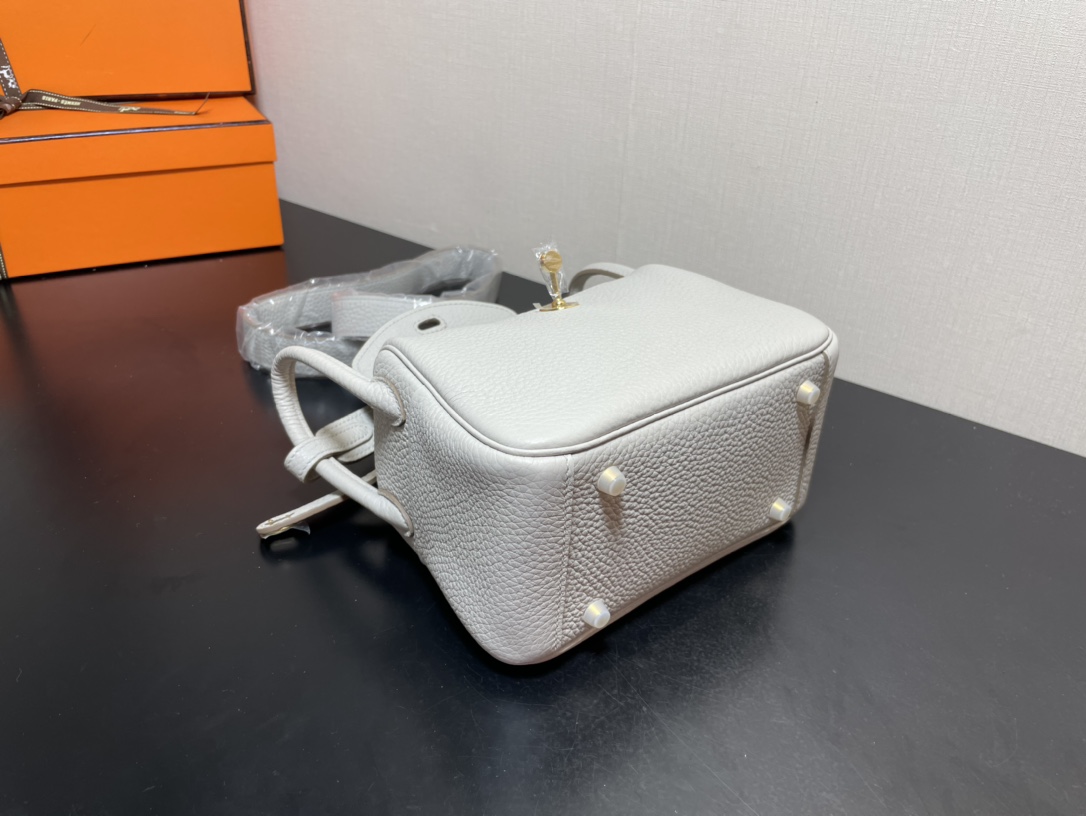 H**mes lindy 19-togo leather-19cm