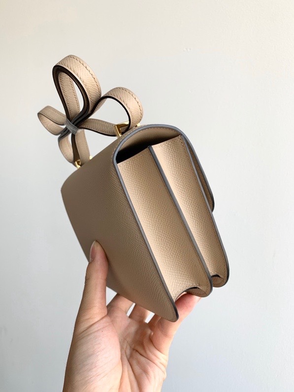 H**mes constance epsom leather-19cm