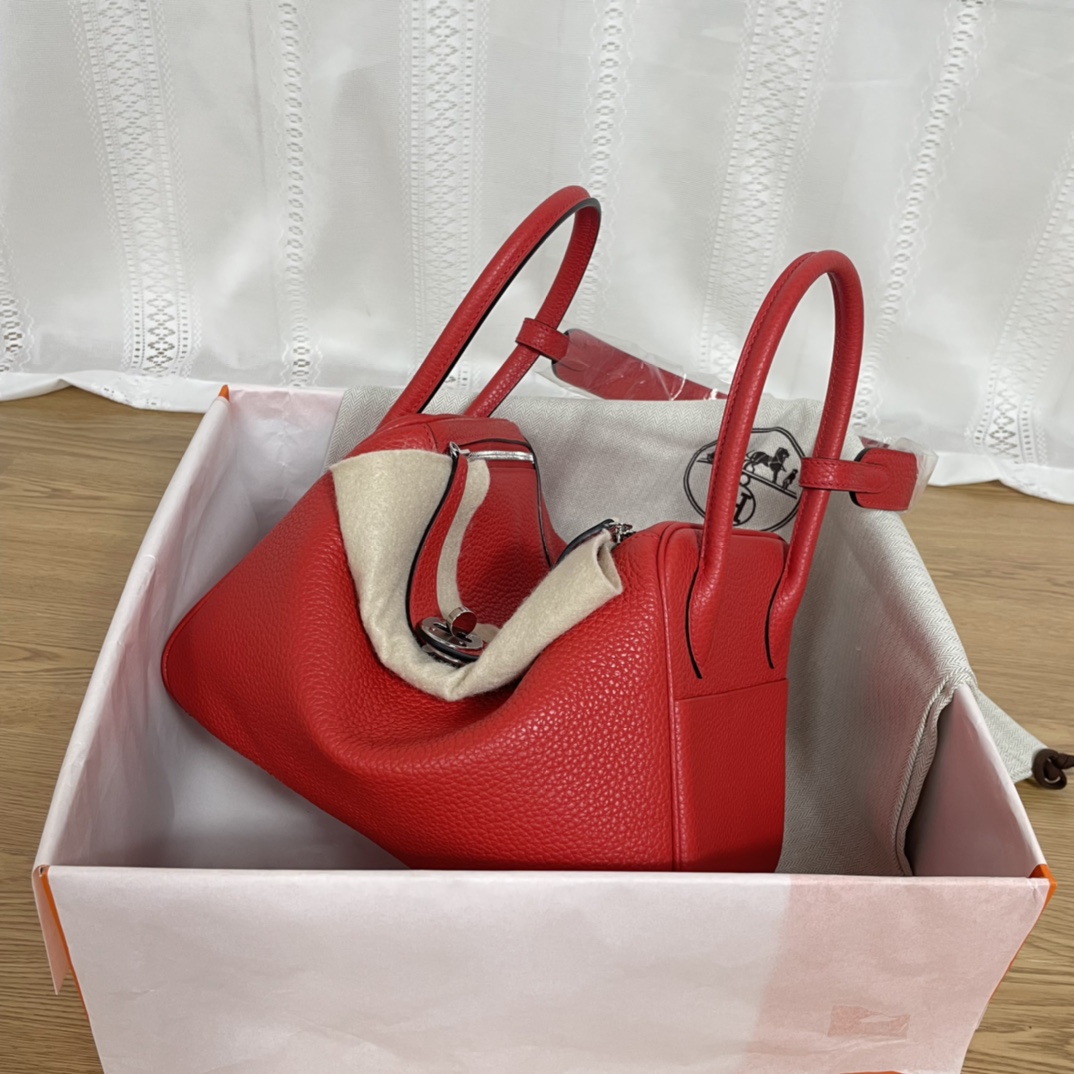 H**mes lindy-tc leather-26&30cm